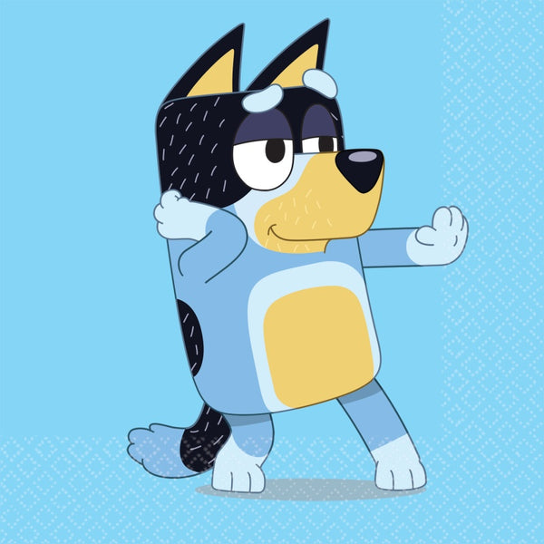 BLUEY BEVERAGE NAPKINS